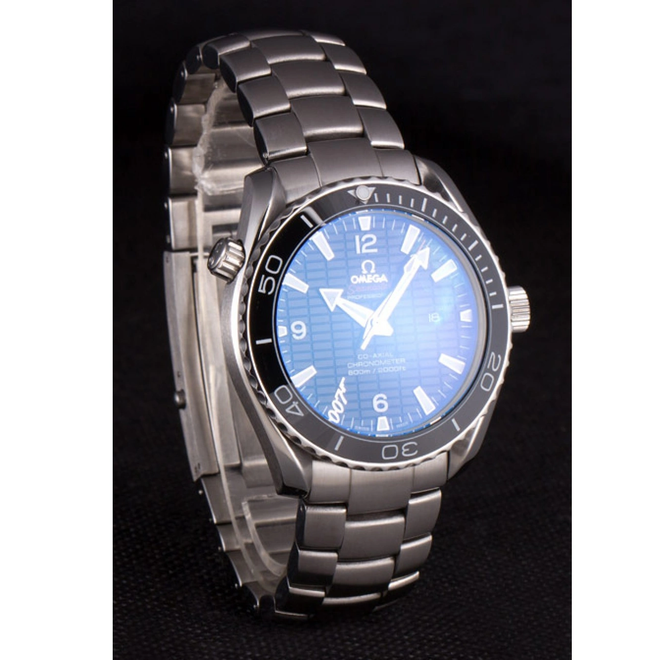 1015 Swiss Omega James Bond Skyfall Black Dial and Black Bezel som74 621407